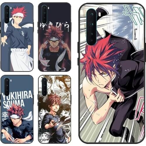 Soma Yukihira Food Wars For OPPO A9 2020 Reno4 Pro Case For Realme X7 X2 Pro 6 XT C3 For OnePlus Nord 7T 7 8 Pro