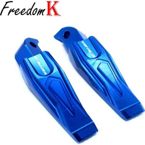 For Yamaha YZF-R3 YZFR3 YZF R3 2015 2016 2017 2018 Motorcycle CNC Aluminum Passenger Footrests Rear Foot Pegs With logo