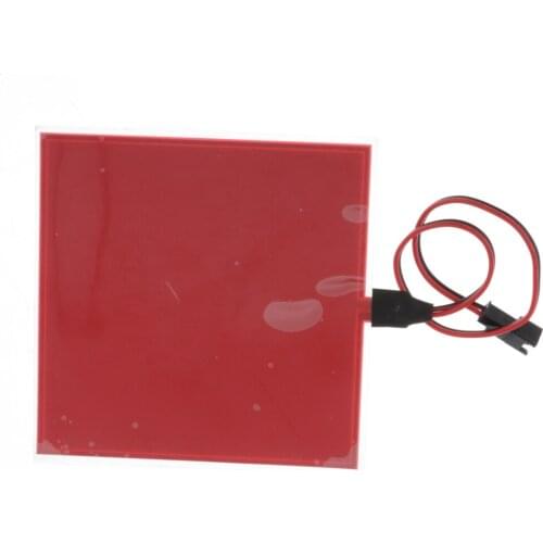 EL Light Panel Electroluminescent Back Light Strip Lamp w/Inverter 4'' x 4