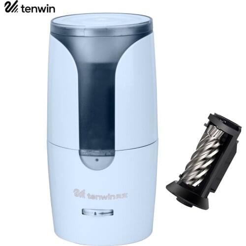 Adjustable Electric Pencil Sharpener Heavy Duty Pencil Sharpener Auto Sharpness with a Spare Blade for 6-8mm Pencil for Students