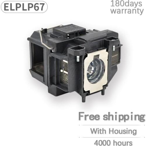 ELPLP67 Replacement Projector Lamp with Housing for EB-S02 / EB-S11 / EB-S12/SXW11 /SXW12 /EB-W02