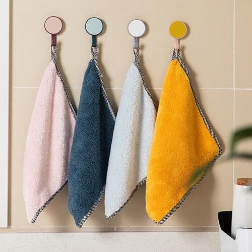 Microfiber Kitchen Thickened Absorbent Dish Washing Cloth Nonstick Oil Wiping Cleaning Cloth Kitchen Cleaning Towel
