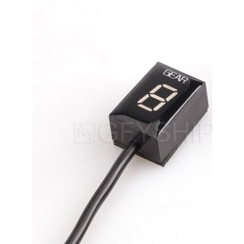 Motorcycle LCD Electronics 6 Speed 1-6 Level Gear Indicator Digital Gear Meter For Honda CB400F CRF250L CB1100 CB 1100 CRF 250 L