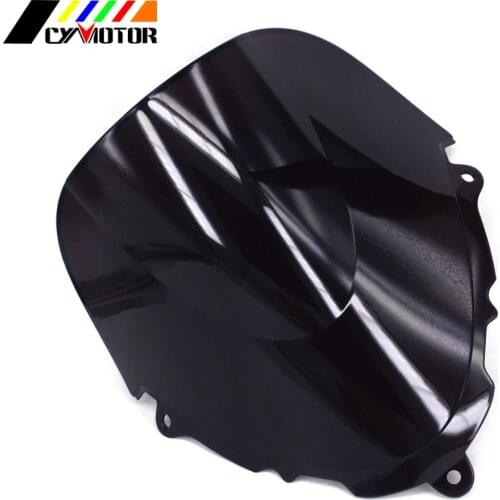 Motorcycle Black Windshield Fairing Windscreen For SUZUKI Katana GSX600F GSX750F GSXF 600 750 1998 1999 2000 2001 2002 03 04-08