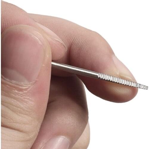 Stainless Steel Ingrown Toenail File and Lifter Double Sided Thin Straight File Corrector Professional Grade Nail Clean