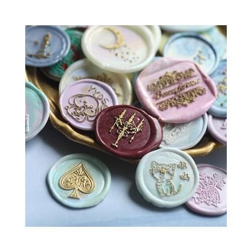 Cute cat hippo Head Removable Wax Seal Handle Heads DIY Stamps Postage Journal Package Date Wedding Gift Envelope Tools