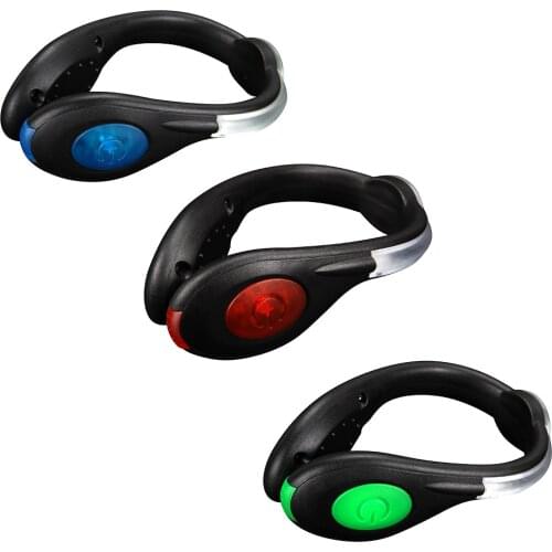 Luminous Rechargeable LED Shoe Clip Light Outdoor Safety Signal Warning Light Reflective Safety Night Running Gear For Runner