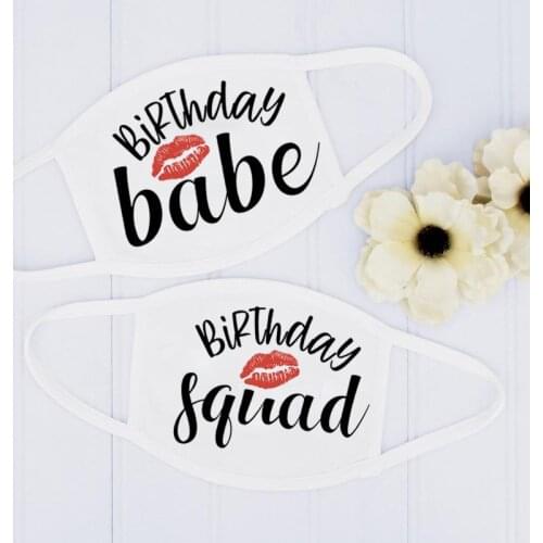 Birthday babe squad girl queen 16th 18th 21st 30th 40th 50th 60th 70th travel Birthday Party Decoration present gift Photo props