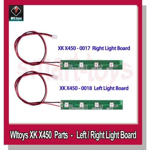 WLtoys XK X450 Left Right Light Board LED Original for Wltoys X450 Fixed Wing RC Airplane Aircraft Parts