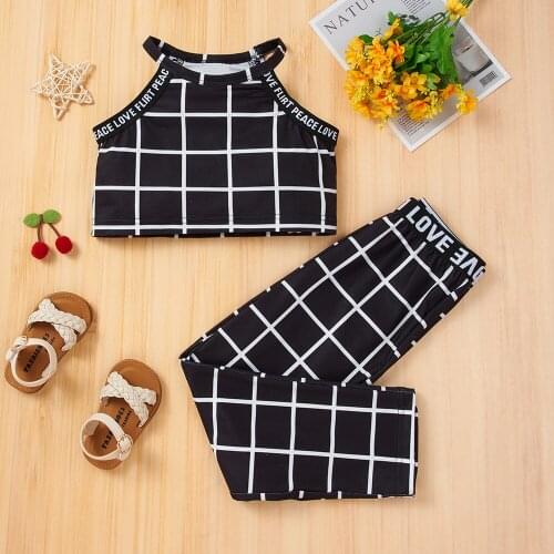 YOYOSHOW 2021New Summer girls set fashion clothes girl outfits 2-6 years old girl pants set