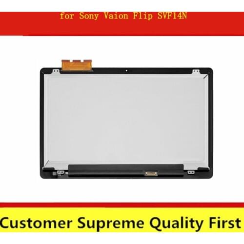14 inch LCD Display Touch Screen Digitizer Assembly For Sony Vaio Flip SVF14N Series SVF14NA1UL SVF14NA28T SVF14NA1EL SVF14NA1EW