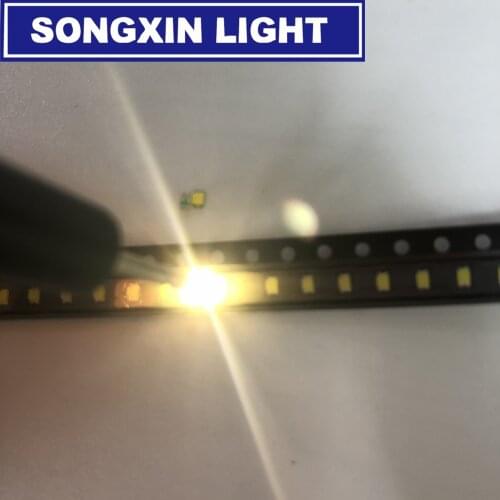 100PCS 0805 SMD LED bead Warm White light emitting diode high quality bright 0805 (2012) SMD LED Kit Lamp Chip Light Beads