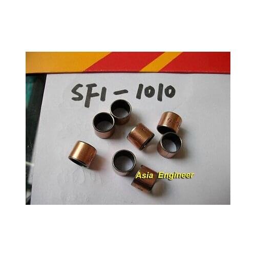 20Pcs SF-1 1010 Self Lubricating Composite Bearing Bushing Sleeve 10*12*10mm