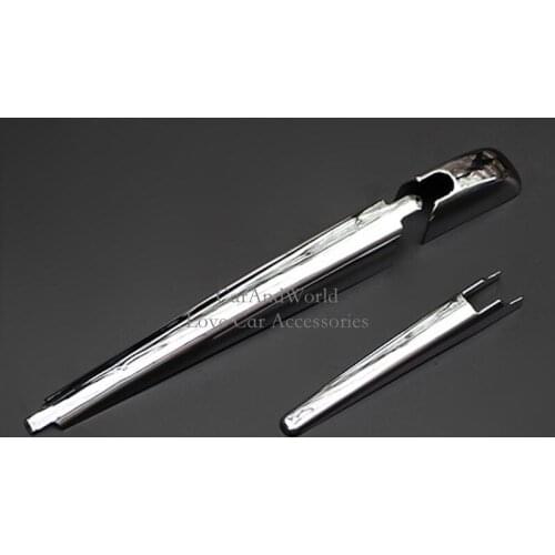 ABS Chrome Rear Trunk Window Rain Wiper Cover Molding Trim For Jeep Grand Cherokee 2011 2012 2014 2015 2016 2017 Car Accessories