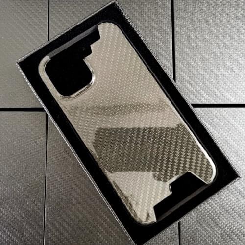 Irregular Real Carbon Fiber Phone Case For iPhone 12 Pro Max Luxury Marbling Racing Car Style Phone Back Cover For iPhon12 mini