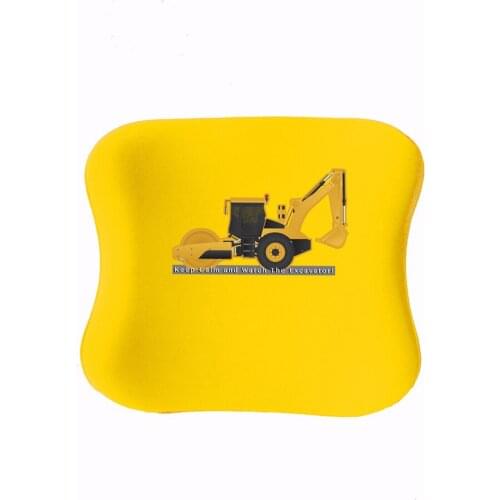 Custog Memory Foam Kids-Young Visco Waist Support Back Pillow For Study Chair Orthopedic Health Care Pad Excavator
