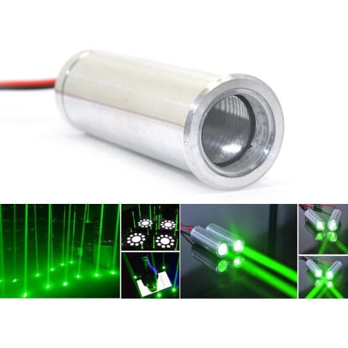 Fat Beam 532nm 50mW Green Laser Diode Module for KTV Bar DJ Stage Lighting