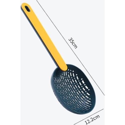 Strainer Scoop Colander Drain Veggies Water Scoop Gadget Cooking Tools Kitchen Accessories Gadgets Light And Practical Durable