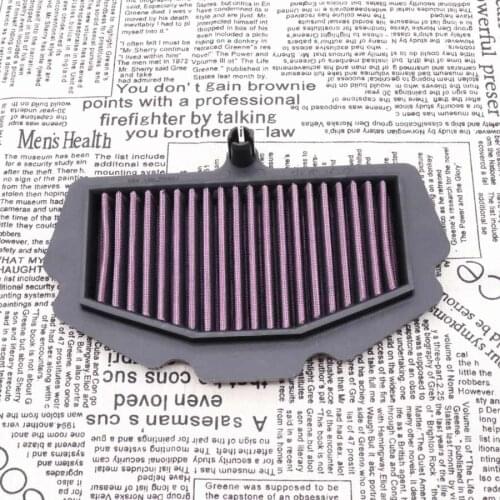 1pcs Motorcycle Motocross Element Filter Systems Air Intake Cleaner For Kawasaki NINJA400 2018