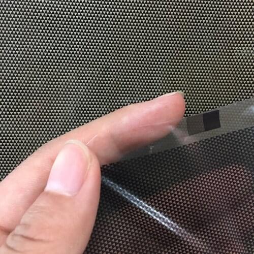 CSTD658-2 1m wide triangle black and transparent carbon fiber 10m length hydrographic water transfer printing film for car