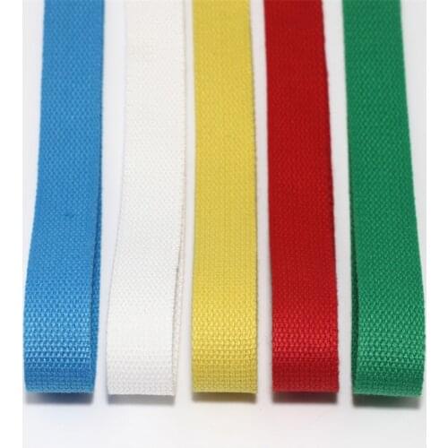 XUNZHE 25 mm *6m Canvas Webbing Ribbon Belt Woven Tape Nylon Band Backpack Binding Sewing Bag Belt Accessories