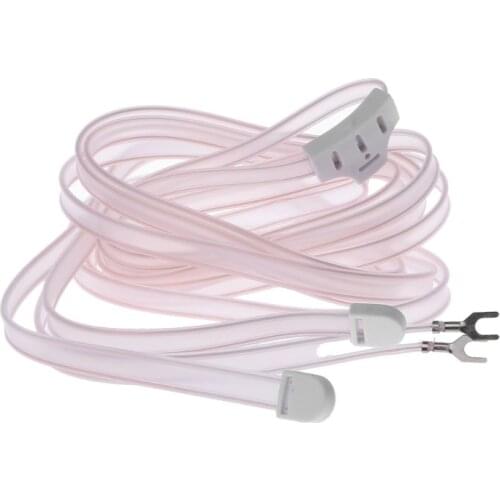 Coax Antenna FM Radio Dipole Aerial Spade Plug Terminal Connection DAB TV Indoor 1500mm N12 20 Dropshipping