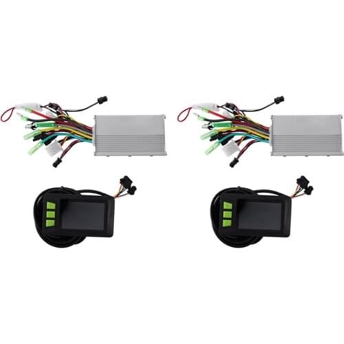 Electric Bike Brushless Motor Controller with LCD Display,Electric Bicycle Scooter E-Bike Parts