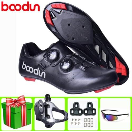 Boodun Road Cycling Shoes Self-locking Bike Bicycle Men Sneakers Women Breathable Sapatilha Ciclismo Riding Sports Bicicleta