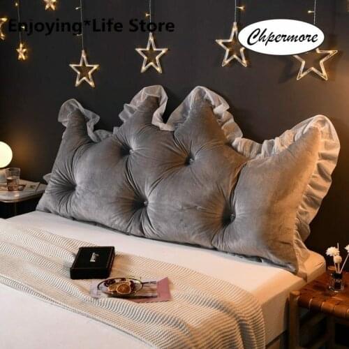 Hot-selling Long Pillow Multifunctional Crown Simple Mattress Bed Soft Movable Bed Pillow Pillow