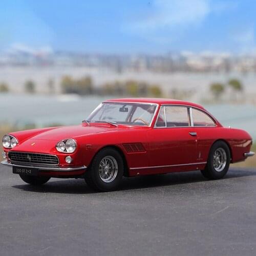 Diecast 1:18 330 GT 1964 Alloy Simulation Car Model Adult Collection Souvenir Display Vehicle Boys Gift Ornaments