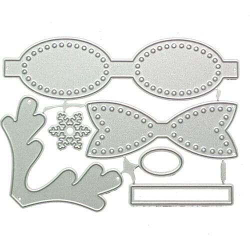 Metal Cutting Dies For Scrapbooking Bow Stencils DIY Album Cards Decoration Embossing Folder Die Cuts New