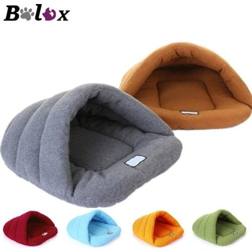 BOLUX New Dogs Bed 6 Colors Puppy Warm Kennels For Kitty Rabbit And Dogs Nest For Kitten Small Animals With Soft Material Nest