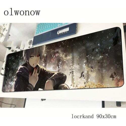 Tokyo Ghoul pad mouse Adorable computador gamer mouse pad 90x30cm padmouse big best mousepad ergonomic gadget office desk mats