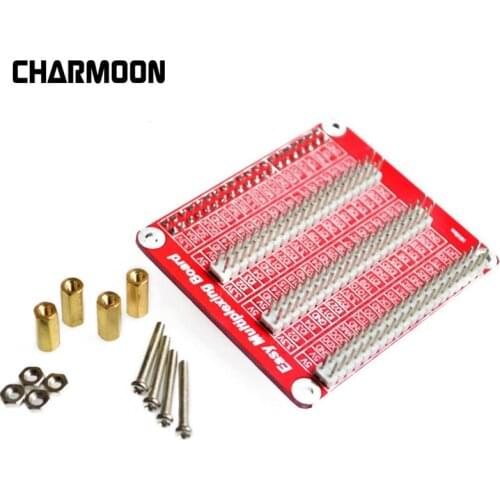For Raspberry PI GPIO expansion board breadboard Easy multiplexing board one to three With screw For Raspberry PI 2 3 B B