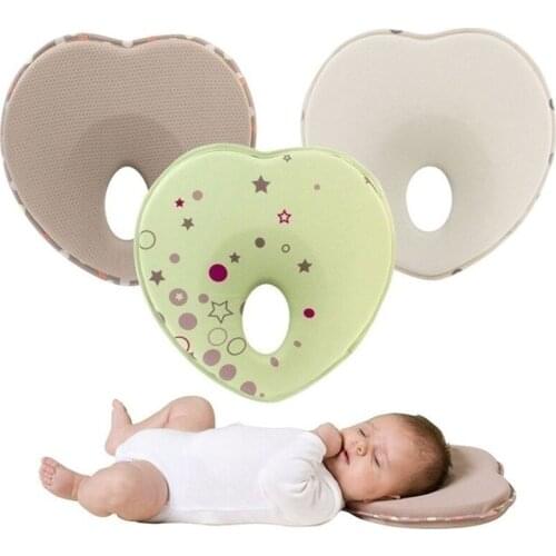 Newborn Anti Flat Head Baby Memory Pillow Newborn Baby Stereotypes Pillows Infant Head Protection Soft Cushion Baby Pillows
