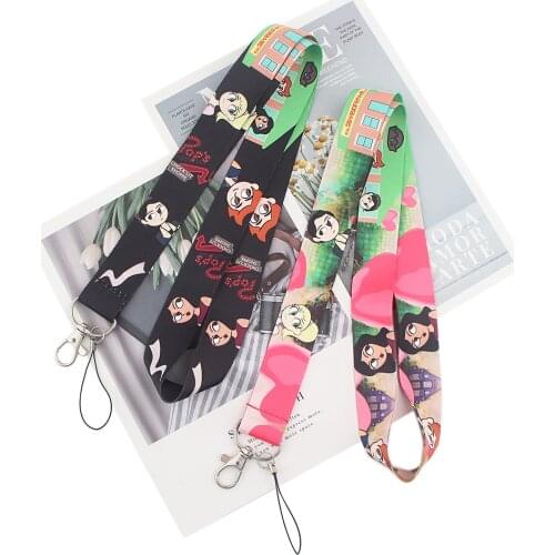 Neck Strap Lanyard for keys ID Card Gym Mobile Phone Straps USB badge holder DIY Neck Strap Hang Rope Lariat Lanyard for iphone