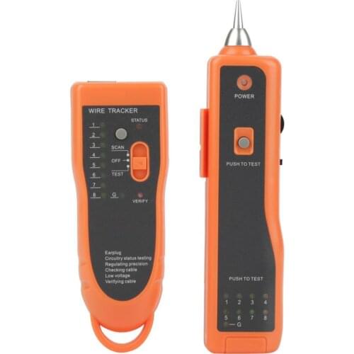 New Professional XQ-350 LAN Network Cable Tester Network Analyzers RJ11 RJ45 Line Finder Wire Tracker Circuit Breaker