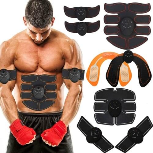 Hip Abdominal Exerciser Muscle Stimulator Trainer Electric Vibrating Slimming Belt Fitness Massager Buttocks ABS Machine