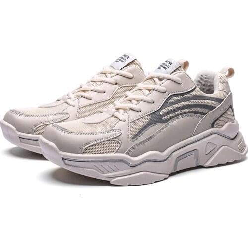 All Seasons MenS Running Shoes MenS Laces Breathable Comfort Mesh Sneakers Fashion Trend Basketball Shoes Black/white