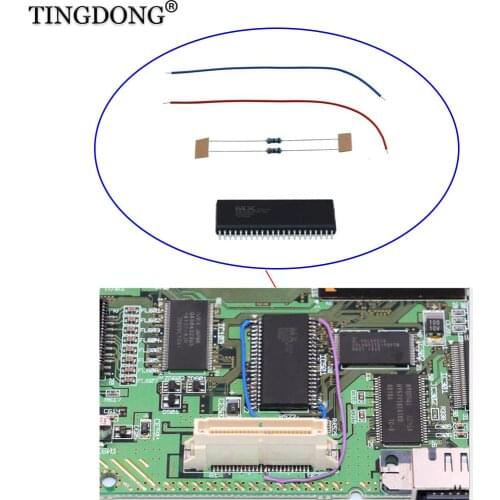 Replace BIOS Chip MX29LV160TMC-90 Bootloader for Dreamcast VA1 VA2 Motherboad D08A