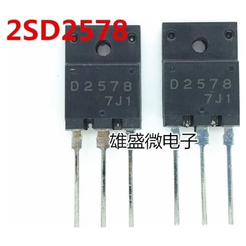 10PCS/LOT 2SD2578 D2578 1500/800V 8A 60W New original