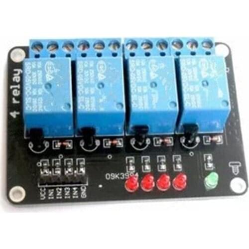 10PCS Development Board 4 Relay Expansion Board Support AVR/51