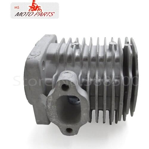 2 Stroke 49cc Minimoto 44mm Cylinder Head For Engine Parts Chinese Pocket Dirt Bike Mini Kids ATV Quad Baby Crosser
