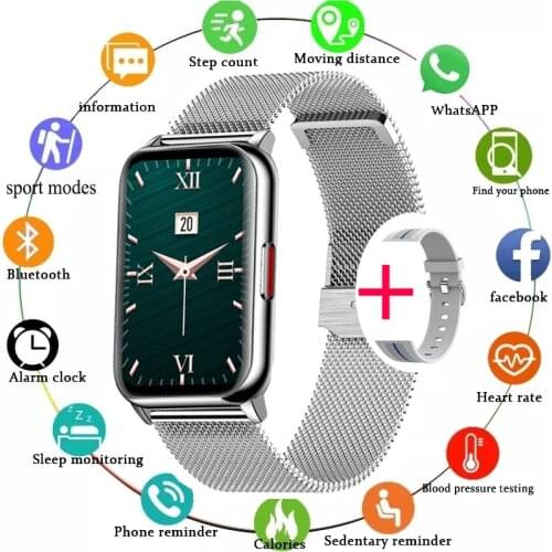 2021 New Sports Smart Watch Full Touch IP68 Waterproof Music Women Watches Heart Rate Sleep Monitor Smartwatch For Android IOS