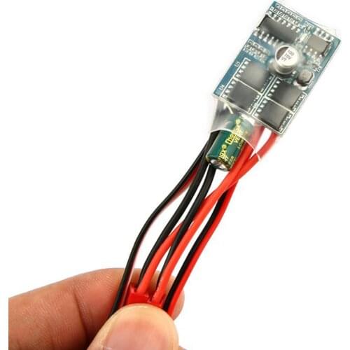 30A Brushed ESC Electric Speed Controller Built in 5.7V UBEC with Reverse, Brake for RC Car Boat Hobby Models