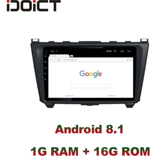 IDOICT Android 9.1 Car DVD Player GPS Navigation Multimedia For Mazda 6 Radio 2009-2015 car stereo