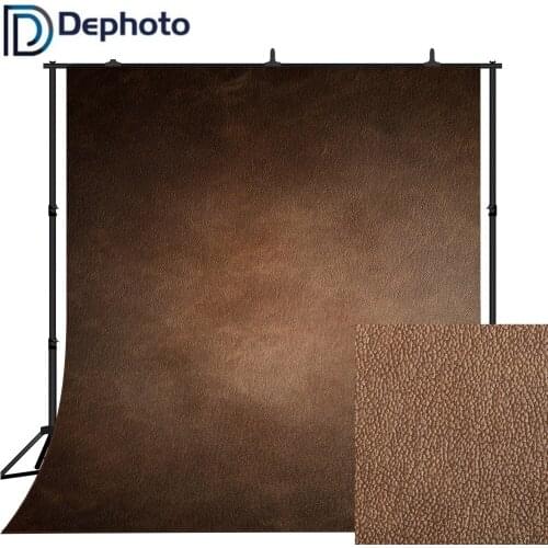 Dephoto Solid Color Photography Backdrops Old Master Brown Granule Wedding Photographic Background Photo Studio Photocall