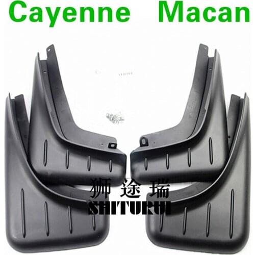 FOR Porsche Cayenne (2008-2018) Porsche Macan (2014-2016) Car mudguards,fender Special car 2015 2016 2017 2018 ,4pcs/lot