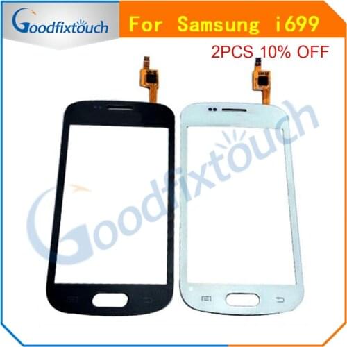 For Samsung S7562i S7572 i739 i699 S7568 Touch Screen Digitizer Glass Lens Panel Sensor Phone Replacement Parts