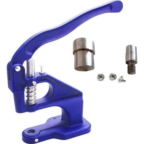 Domed Snap Rivet Setting Tool Steel for Spike Studs Punch Hand Tool Leathercraft Punching 10mm